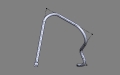 CAD gebogenes Rohr